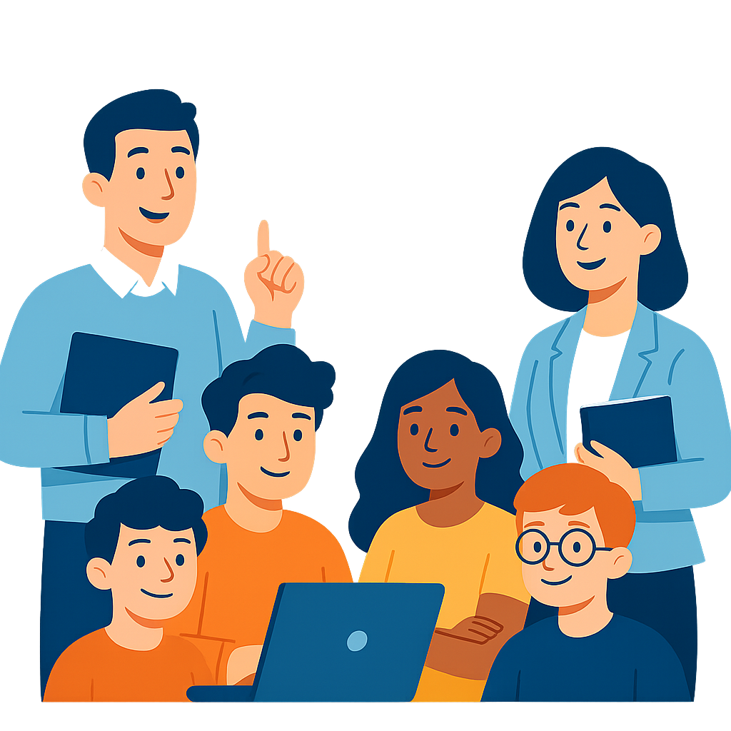 Nauczyciele i uczniowie